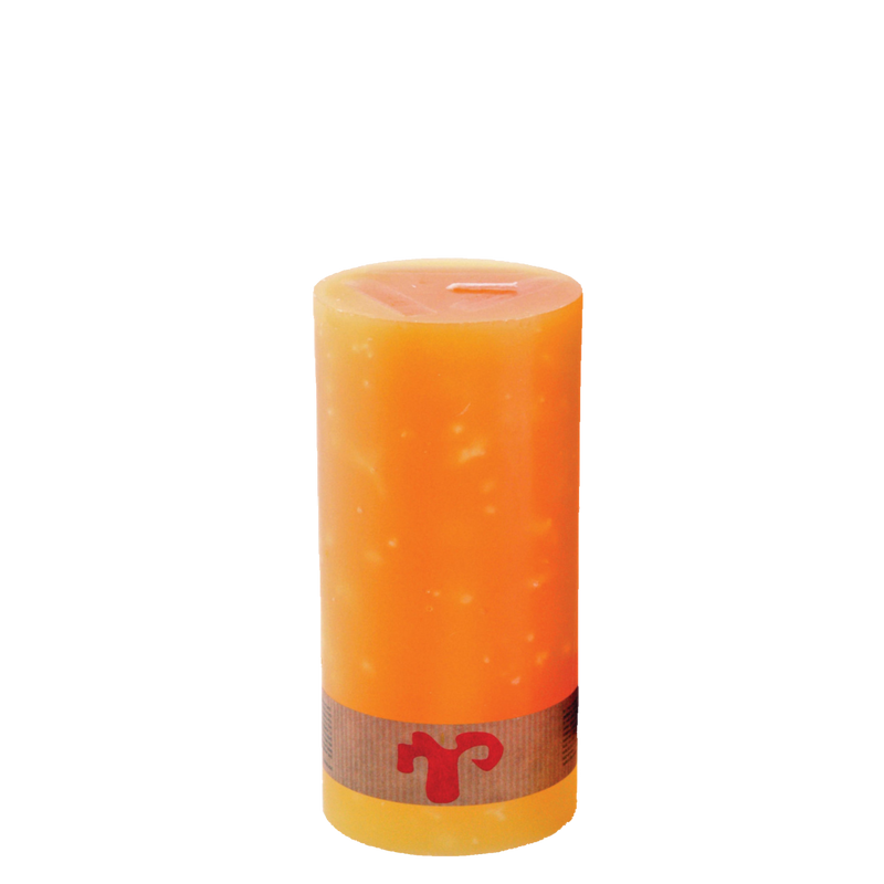 Yellow,  Pillar Candle