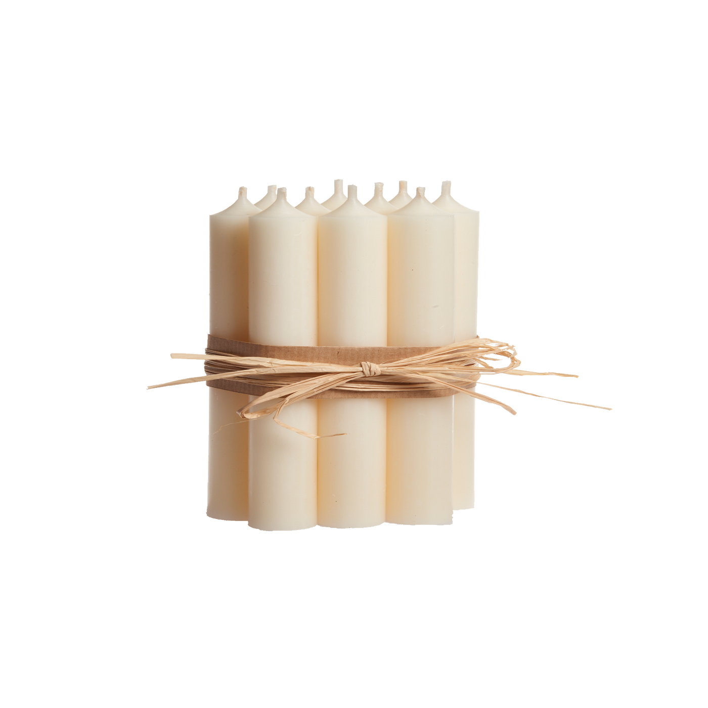 Ivory, Short Dinner Candles — Plaristo of Rye