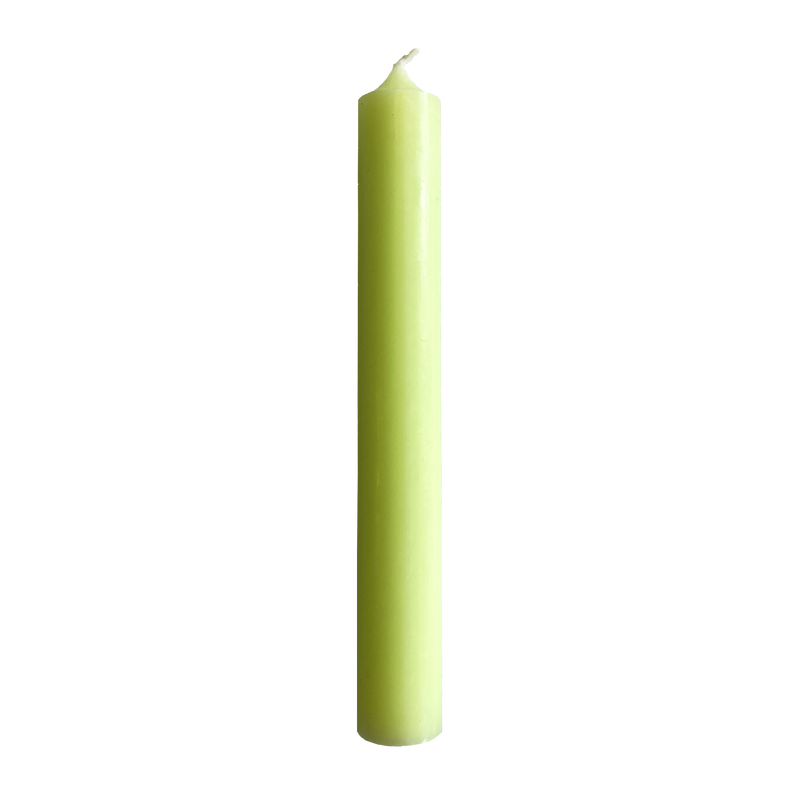 P20 Pastel Green, Regular Dinner Candles