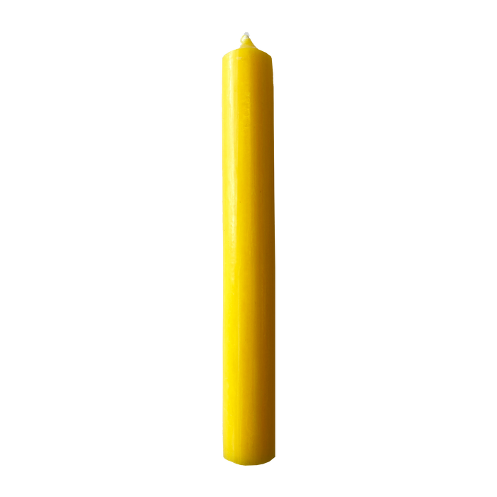 Yellow, Regular Dinner Candles
