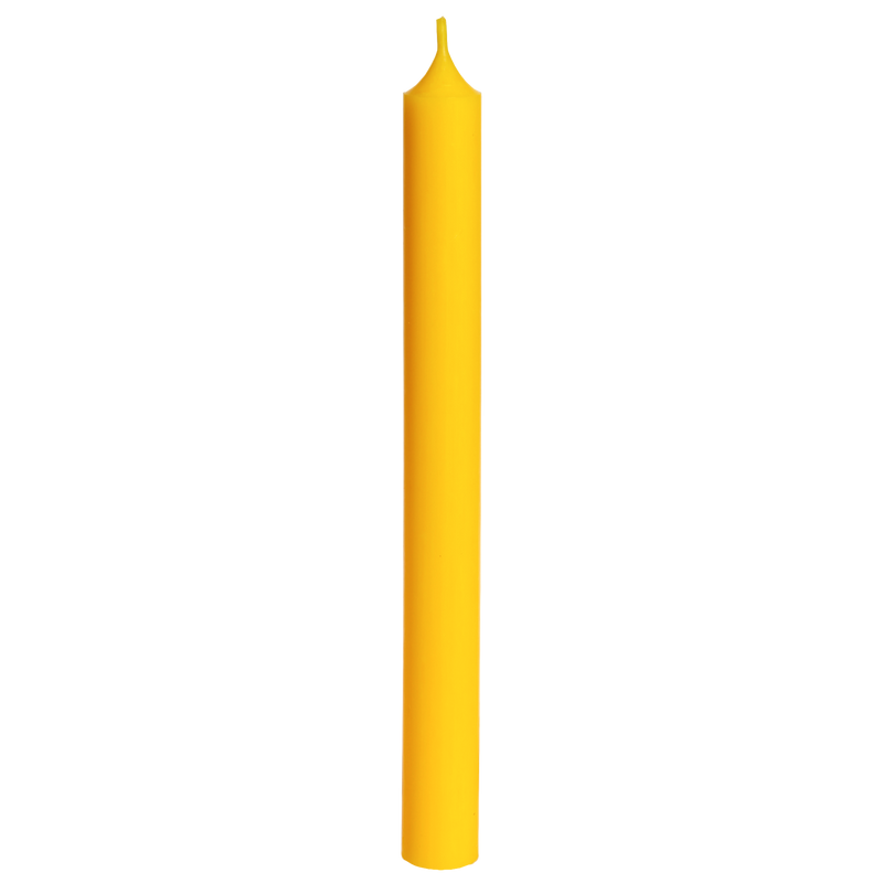 03-Yellow, Tall Dinner Candles