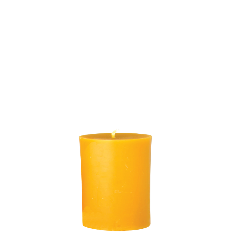 Beeswax Pillar Candles, small