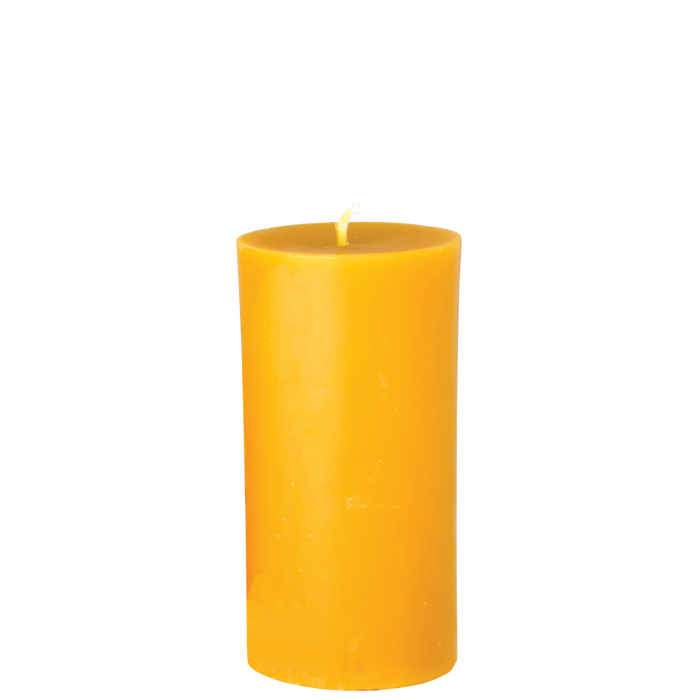 Slim Beeswax Pillar Candles