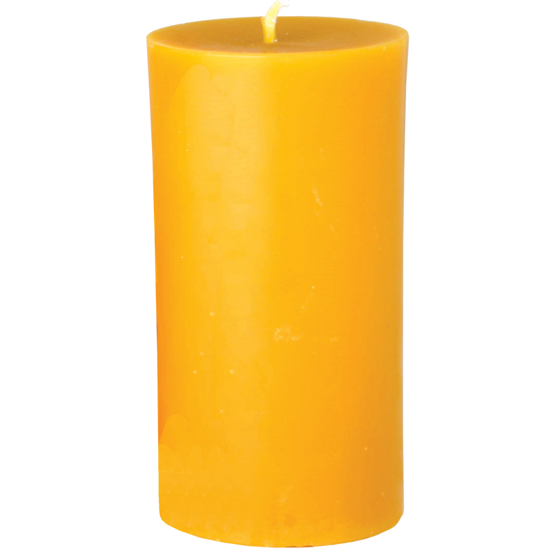 Beeswax Pillar Candles, large