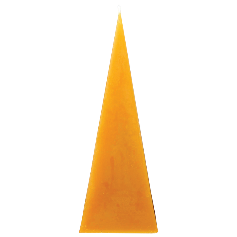 Large Beeswax Pyramid Candles