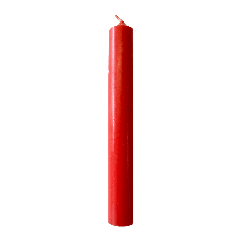 Regular Dinner Candles – Red (Drip-Free, 8h)