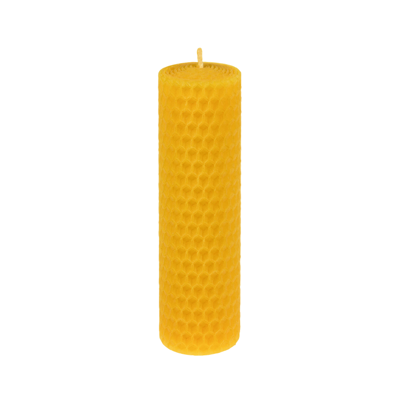 Honeycomb Beeswax Pillar Candles