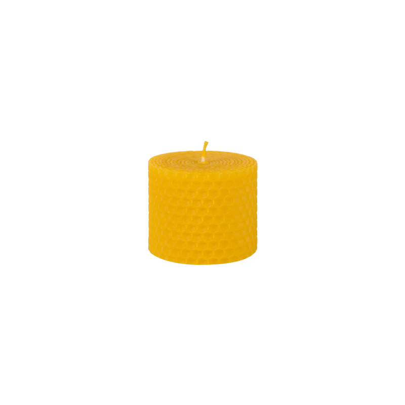 Honeycomb Beeswax Pillar Candles