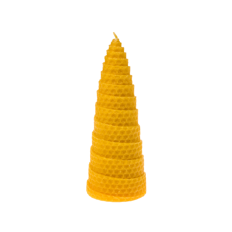 Honeycomb Beeswax Spiral Candles
