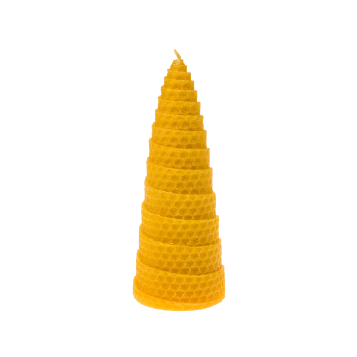 Honeycomb Beeswax Spiral Candles