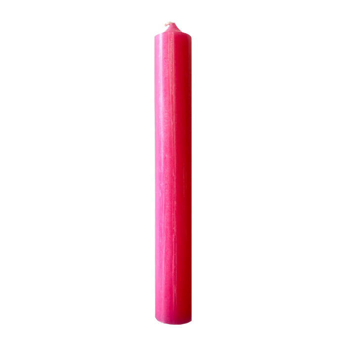 Pink, Regular Dinner Candles