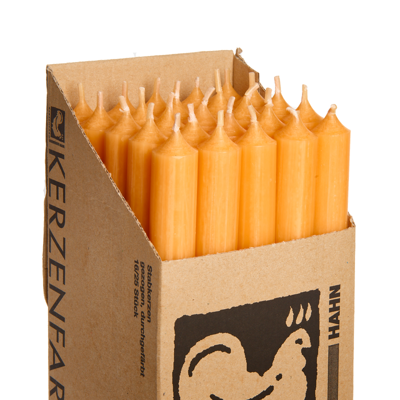 17 Mandarin, Regular Dinner Candles