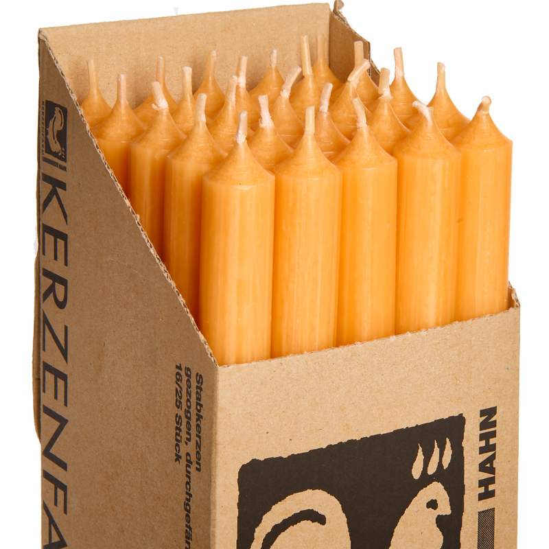 17-Mandarine, Tall Dinner Candles