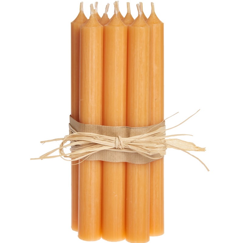 17-Mandarine, Tall Dinner Candles