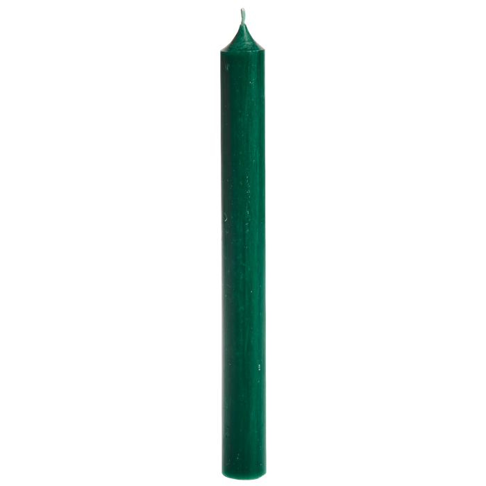 Dark Green, Tall Dinner Candles