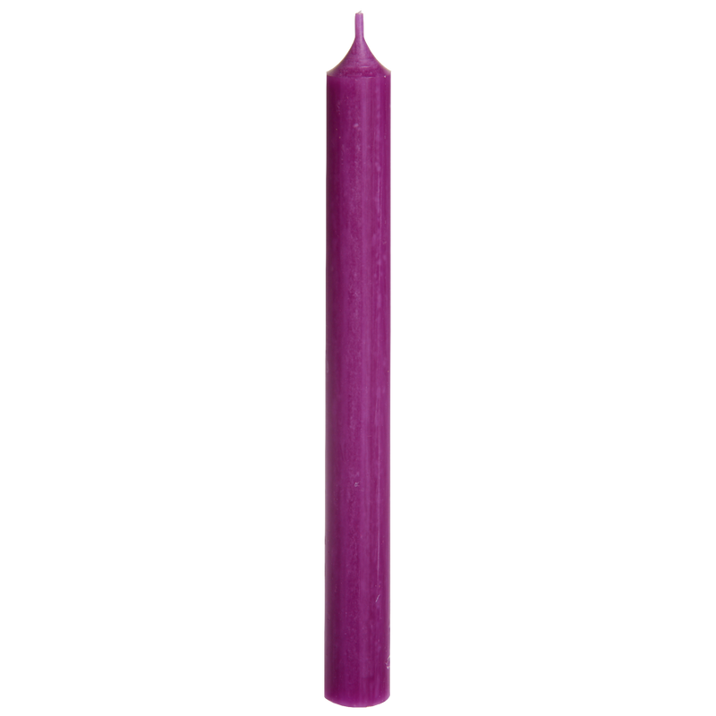 22-Aubergine , Tall Dinner Candles