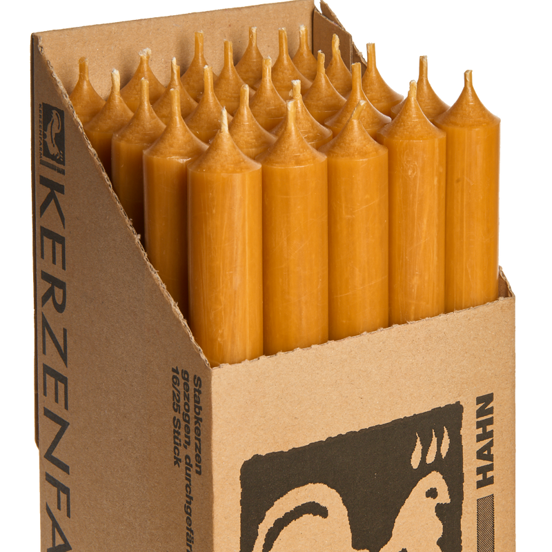 23-Natural , Tall Dinner Candles