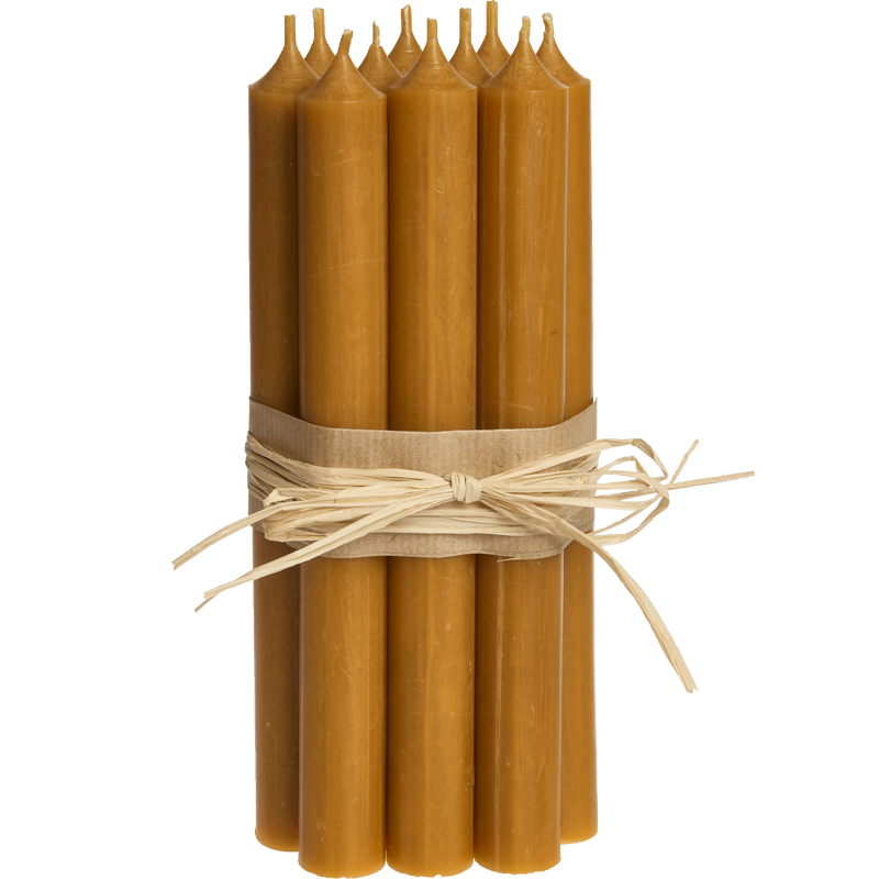 23-Natural , Tall Dinner Candles