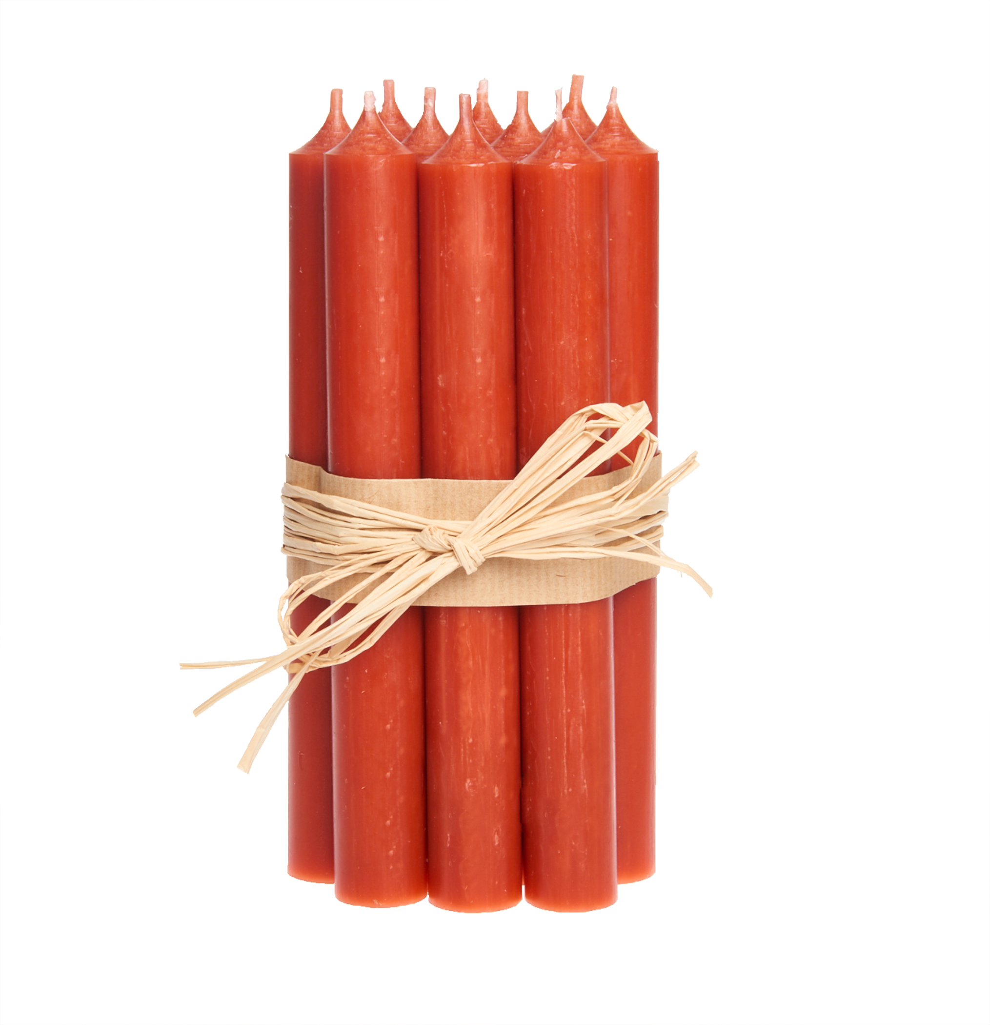 Terracotta, Regular Dinner Candles — Plaristo of Rye