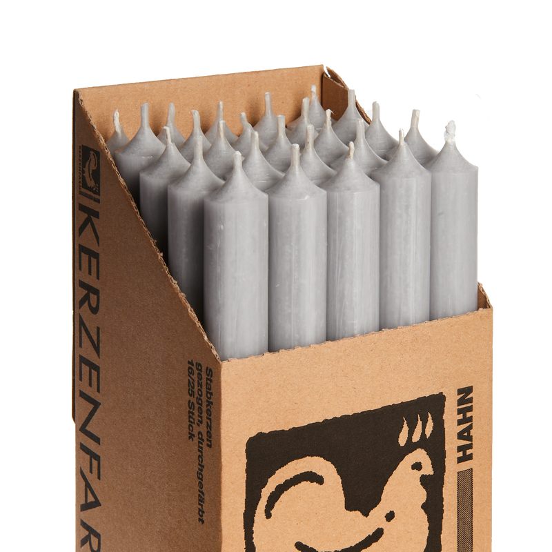 26 Grey, Regular Dinner Candles