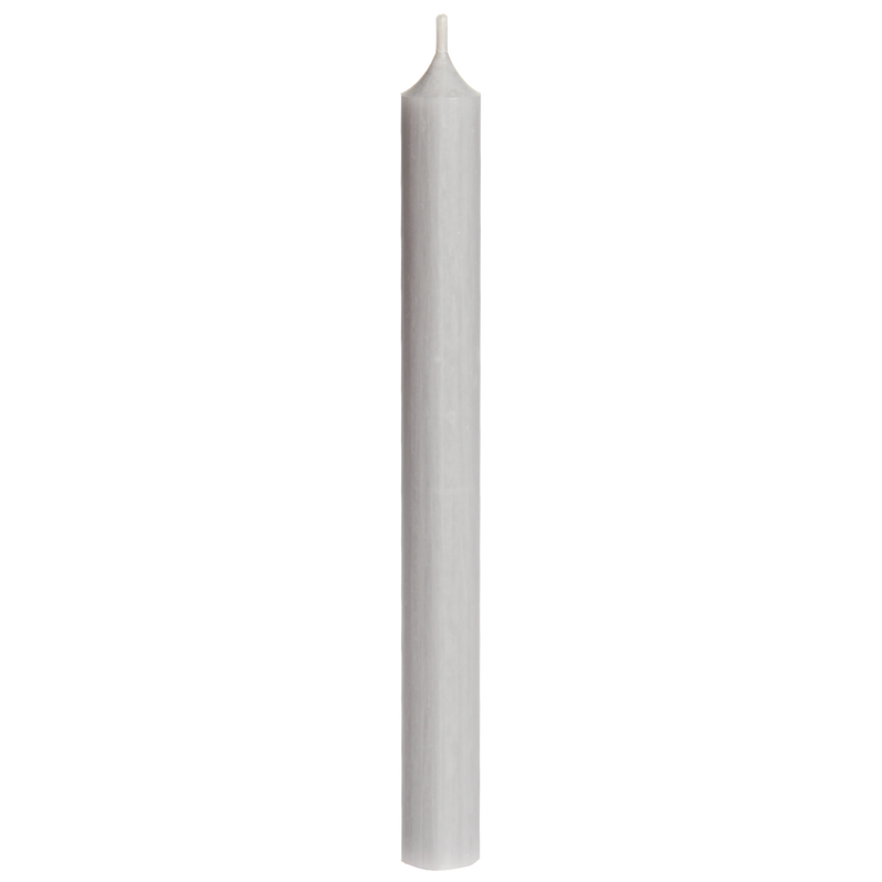 26-Grey , Tall Dinner Candles