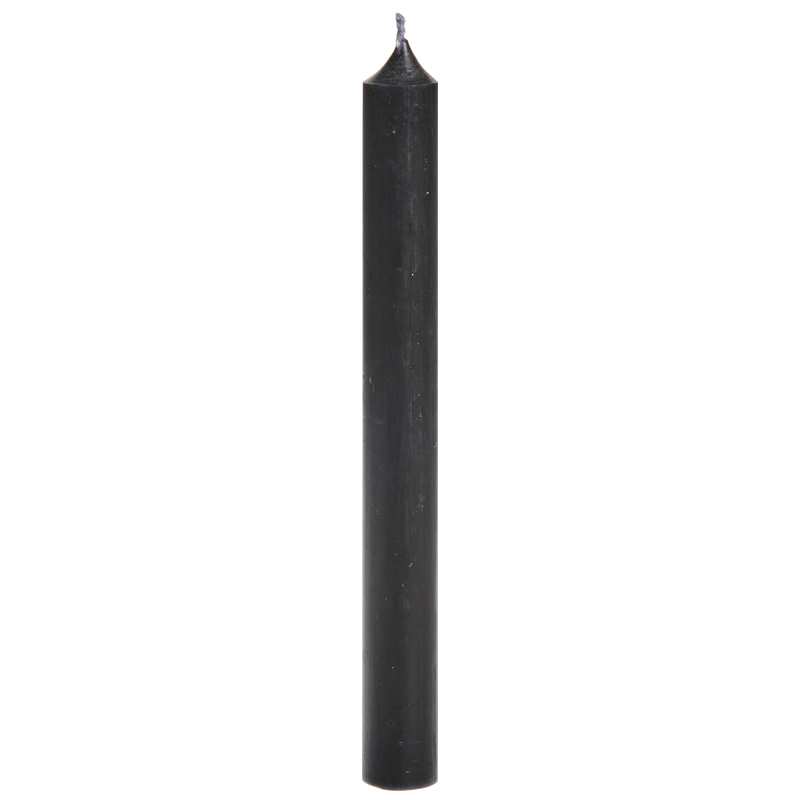 27-Black, Tall Dinner Candles