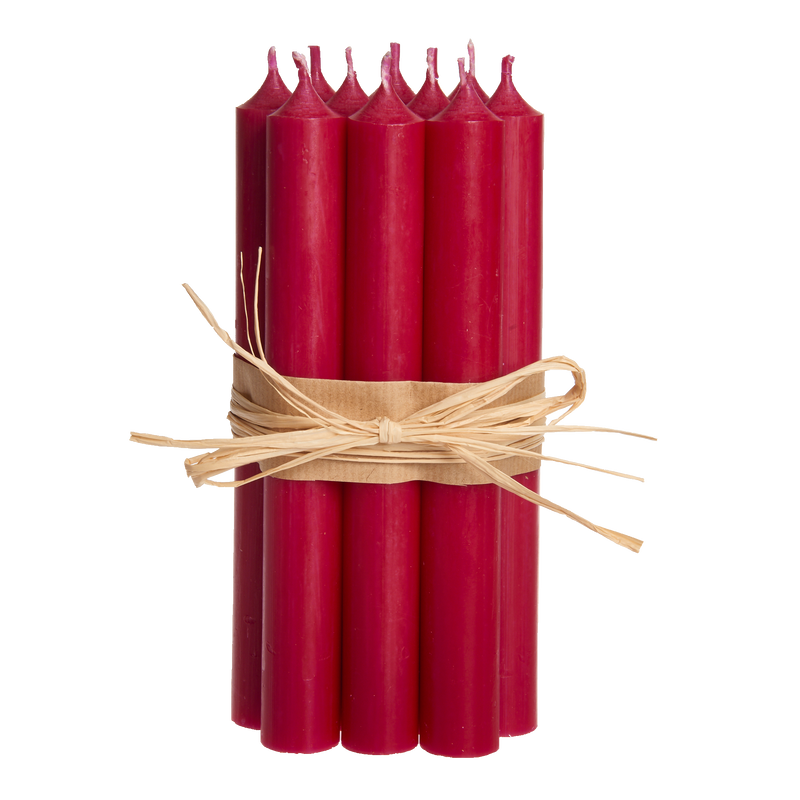 29 Raspberry, Regular Dinner Candles