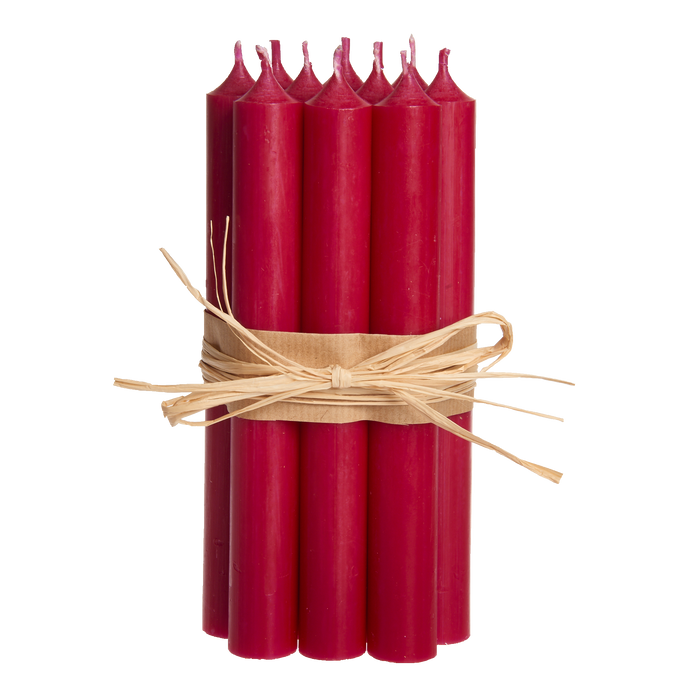 Raspberry, Regular Dinner Candles