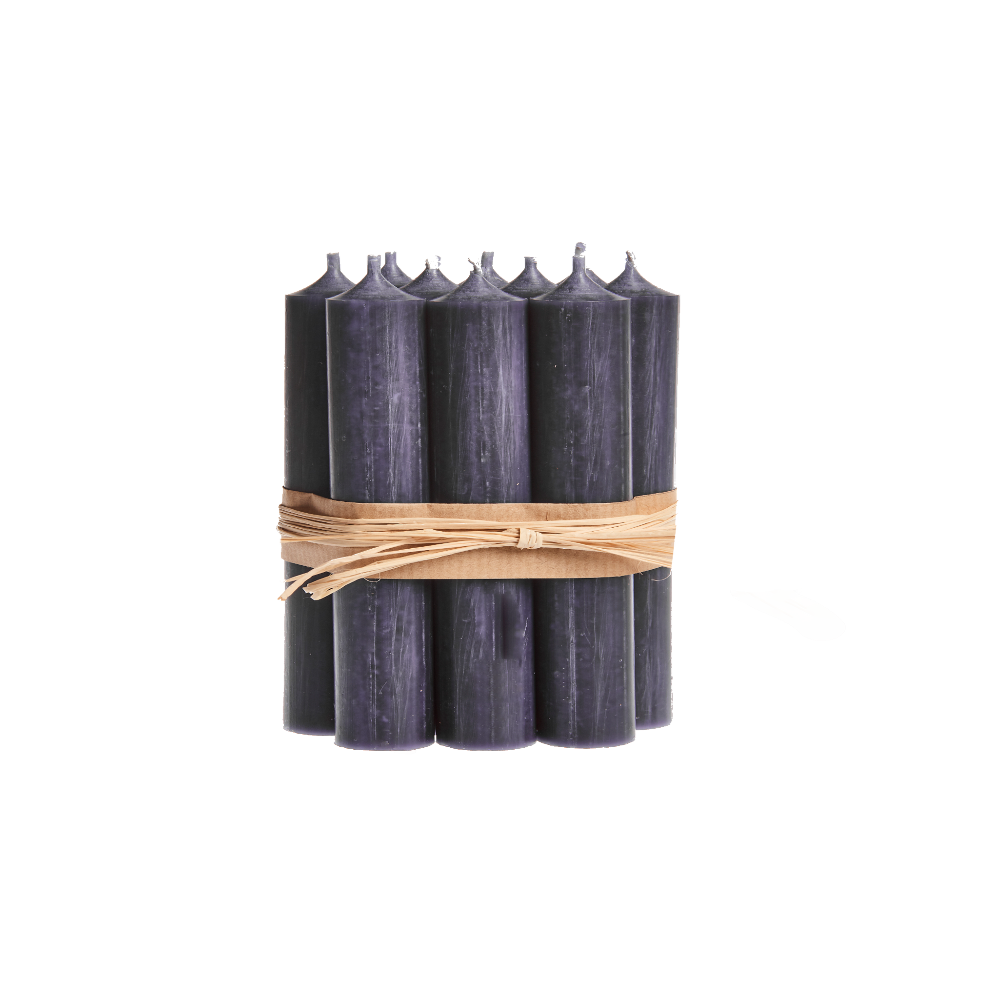 Anthrazite, Short Dinner Candles — Plaristo of Rye