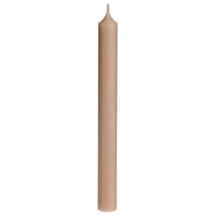 Taupe, Tall Dinner Candles