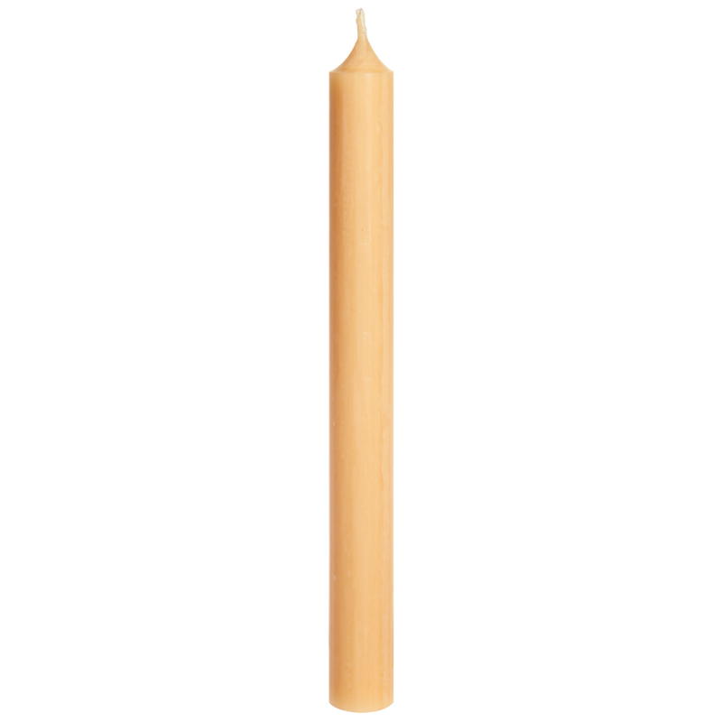 37-Caramel, Tall Dinner Candles
