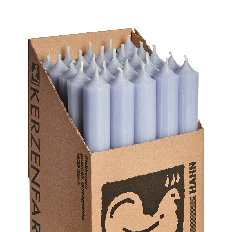 38 Dove Blue, Regular Dinner Candles