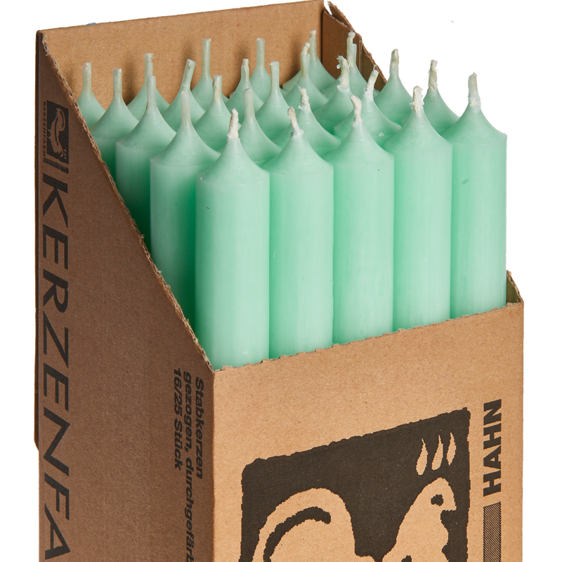 40-Mint, Tall Dinner Candles