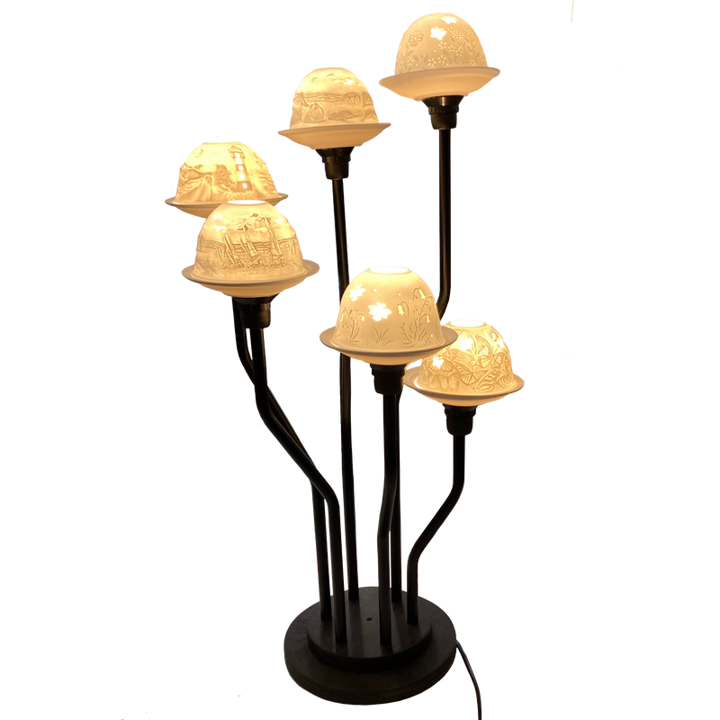 Dome-light Lamp for six shades