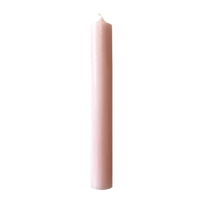 Pastel Rose, Regular Dinner Candles