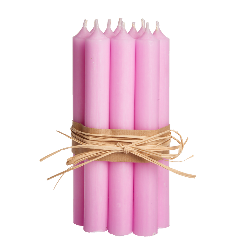 P13 Pastel Violet, Regular Dinner Candles