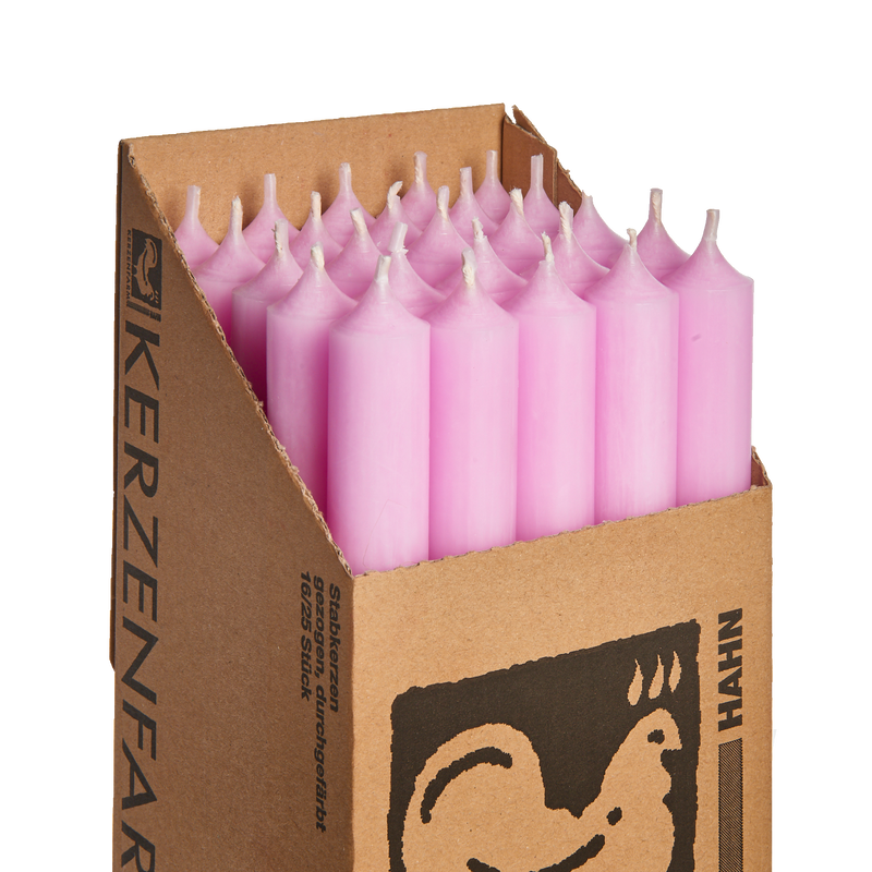 P13 Pastel Violet, Regular Dinner Candles