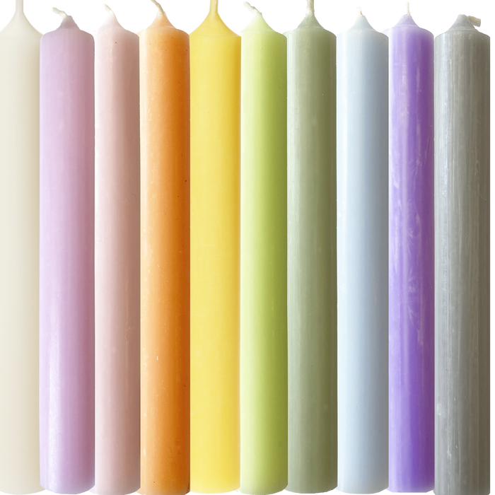 Pastel Mix, Tall Dinner Candles_10