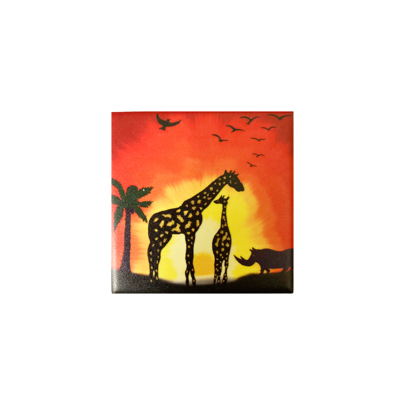 Safari Fridge Magnet